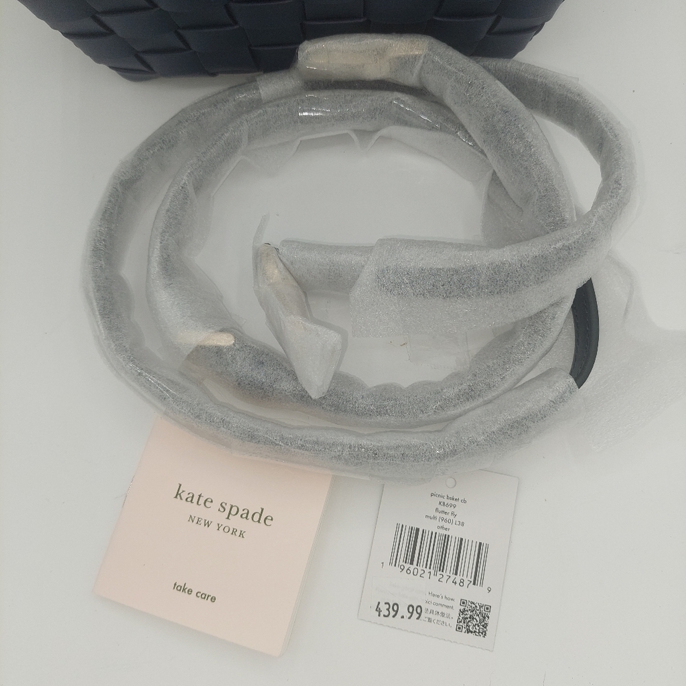 Kate Spade Flutter Fly Picinic Basket Crossbody Bag NWT - Picture 5 of 6